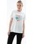 Baskılı Pamuklu Beyaz Kadın T-Shirt 25Y0400K1 3