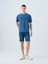 Loose Fit Lacivert Erkek T-Shirt LF2038697 3