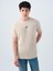 Regular Fit Taş Erkek T-Shirt LF2038728 1
