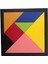 Luxurytek Çatı - Ahşap Tangram Zeka Gelişim Eğitici Oyuncak Orta Boy 14X14 cm -1 Adet 1