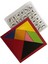 Luxurytek Çatı - Ahşap Tangram Zeka Gelişim Eğitici Oyuncak Orta Boy 14X14 cm -1 Adet 2