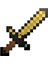 Luxuryminecraft Altın Kılıç Ahşap Oyuncak, Minecraft Oyuncağı1 Adet 2