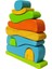 waldorf Ahşap Oyuncak Puzzle Ev Blok1 Adet 2