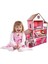 Luxuryahşap Oyuncak Ev Portatif Bebek Evi Lol Bebek Barbie Uyumlu1 Adet 1