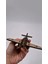 100 Adet Ahşap 3D Üç Boyulu Boyanabilir Alman Savaş Uçağı Maketi Eğitici Oyuncak (15 cm x 15 Cm)1 Adet 2
