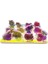 Luxuryahşap Puzzle 12 Parça Meyve Seti Eğitici Zeka Geliştiren Montessori Meteryal Ingilizce Tür1 Adet 3