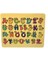 ahşap Harf, Rakam ve Arapça Bultak Puzzle 3'in 1 Set Harf, Sayı ve Arapça Alfabe Öğreniyorum Seti1 Adet 4
