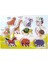 Luxurymontessori Hayvanları Ingilizce Türkçe Öğreten Ahşap Puzzle Oyuncak1 Adet 1