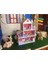 ahşap Çocuk Oyun Evi Ledli 80CM ve 25 Mobilyalı1 Adet 2
