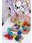 Peg Bebek Renk Eşleştirme Oyunu 12LI Insan Figürleri Doğal Ahşap Dikdörtgen 18X14CM1 Adet 1