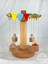Luxurybywoodtoys Dönen Salıncak Doğal Ahşap Oyuncak1 Adet 1