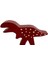 Luxuryahşap Oyuncak Dinozorlar - Bordo Dinozor1 Adet 1