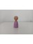 ahşap Oyuncak Peg Bebek Lila Pegdoll1 Adet 1