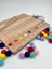 montessori Eğitici Ahşap Oyuncak – Renkli Keçe Topları Sayıları Öğrenme Tahtası1 Adet 3