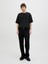 Jack Jones Jjlouı Osmos Tee Crew Neck Erkek Siyah Tshirt 12270710-02 3