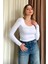 Kadın Uzun Kol Yaka Lastik Body 21946 4