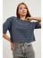 Baskılı Crop T-Shirt 3