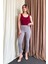 Kadın Crep Havuç Paça Pantolon 3857 4