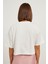 Baskılı Crop T-Shirt 5