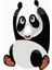 Kanvas Uykulu Panda Sayılarla Boyama Seti Rulo 1