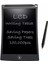 Tablet LCD 8.5inç Dijital Kalemli Çizim Yazı Tahtası Grafik Not Yazma Eğitim Tableti 3