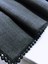 Şık Siyah Keten Runner – Dantel Detaylı Sofra, Masa, Amerikan Servis 40x140 1