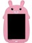Pembe Tavşan Şekilli Dijital Çocuk Yazı Tableti Çizim Tahtası LCD 9 Inc Ekranlı 2