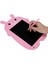 Pembe Tavşan Şekilli Dijital Çocuk Yazı Tableti Çizim Tahtası LCD 9 Inc Ekranlı 3