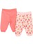 Basic Kız Çilek Desenli 2li Patiksiz Alt Kız Bebek 1