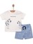 Yenidoğan Walking Zebra Tshirt-Şort Erkek Bebek 1