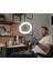 8 Inç Ring Light Megalux Youtuber Makyaj Güzellik 5500k 48w Kuaför Kit Çantalı Ve Kumandalı 3