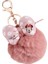Disney Minnie Mickey Mouse Peluş Anahtarlıklar Karikatür Puantiyeli Yay Pom-Pom Anahtarlık Kolye Araba Çanta Süsü Kız Çocuk Hediye Oyuncak (Yurt Dışından) 1