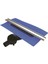 59980476000 Eco-Flow V-Flow DK100 40 cm Mat Krom Yandan Duş Kanalı 1