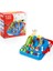 6719 Yarış Pistleri Araba Macera Oyuncakları Şehir Kurtarma Okul Öncesi Eğitici Oyuncak Araç Pisti Playsets-Kırmızı/mavi (Yurt Dışından) 1