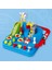 6719 Yarış Pistleri Araba Macera Oyuncakları Şehir Kurtarma Okul Öncesi Eğitici Oyuncak Araç Pisti Playsets-Kırmızı/mavi (Yurt Dışından) 4
