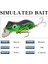 XY-605 5 Adet/takım Topwater Kurbağa Balıkçılık Cazibesi Sert Abs Taklit Kurbağa Crankbait Çift Kanca ile Mücadele (Yurt Dışından) 4