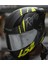 Rapıd 2 Race Raven Neon Sarı Kapalı Motosiklet Kaskı Gri Camlı 5
