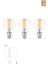LED Ampul 6W E14 3000KGÜN Işığı Erd-44 1
