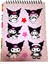 Deren Sticker Defteri 11X16 cm 8 Sayfa Kuromi 2