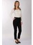 Modiva Minimalist Yüksek Bel 7/8 Dar Kesim Kadın Pantolon - Günlük & Ofis 3