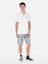 Regular Fit Polo Yaka Düz Erkek Beyaz Kısa Kol Tişört 3