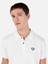 Regular Fit Polo Yaka Düz Erkek Beyaz Kısa Kol Tişört 4