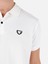 Regular Fit Polo Yaka Düz Erkek Beyaz Kısa Kol Tişört 5