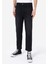Chino Fit Orta Bel Düz Paça Erkek Siyah Jean Pantolon 4