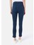 Skinny Fit Yüksel Bel Süper Dar Paça Kadın İndigo Jean Pantolon 2
