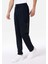 Regular Fit Orta Bel Erkek Lacivert Eşofman Altı 4