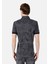 Regular Fit Polo Yaka Baskılı Erkek Antrasit Kısa Kol Tişört 2