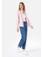 Straight Fit Kadın İndigo Jean Pantolon 1