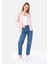 Straight Fit Kadın İndigo Jean Pantolon 3