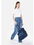 Regular Fit Kadın Lacivert Jean Pantolon 3